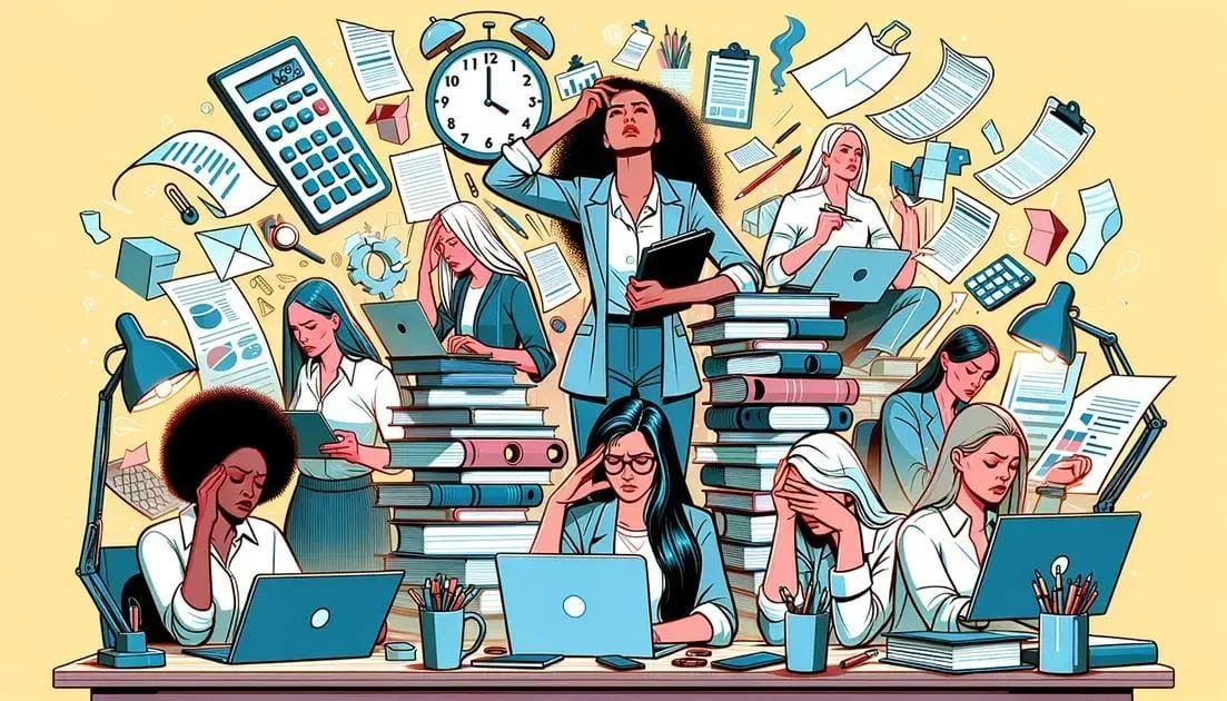Mais de 60% das Mulheres Empreendem Sobrecarregadas: Entenda