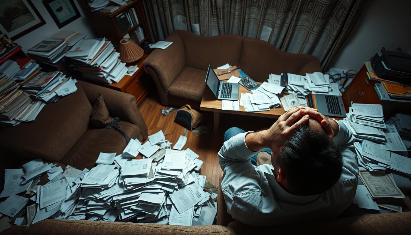 dívidas acumuladas ao longo da vida