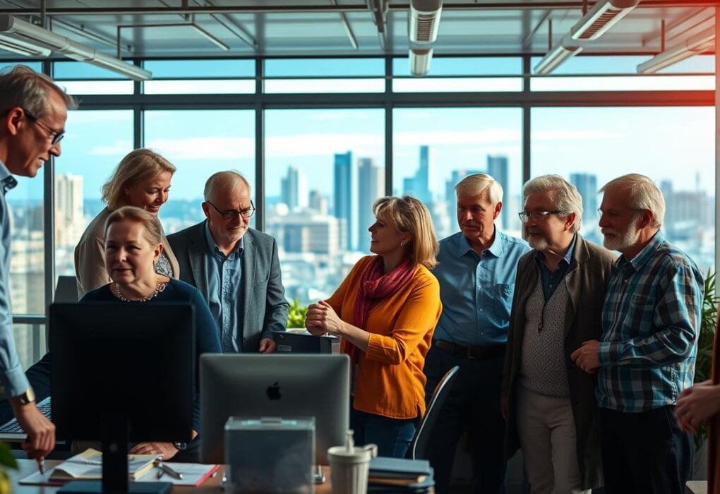 mercado de trabalho sênior